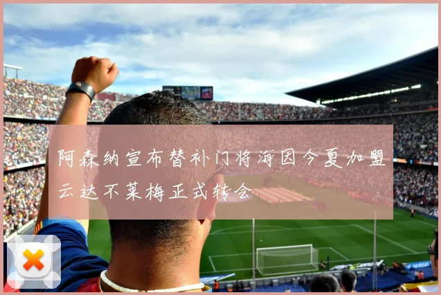 阿森纳宣布替补门将海因今夏加盟云达不莱梅正式转会